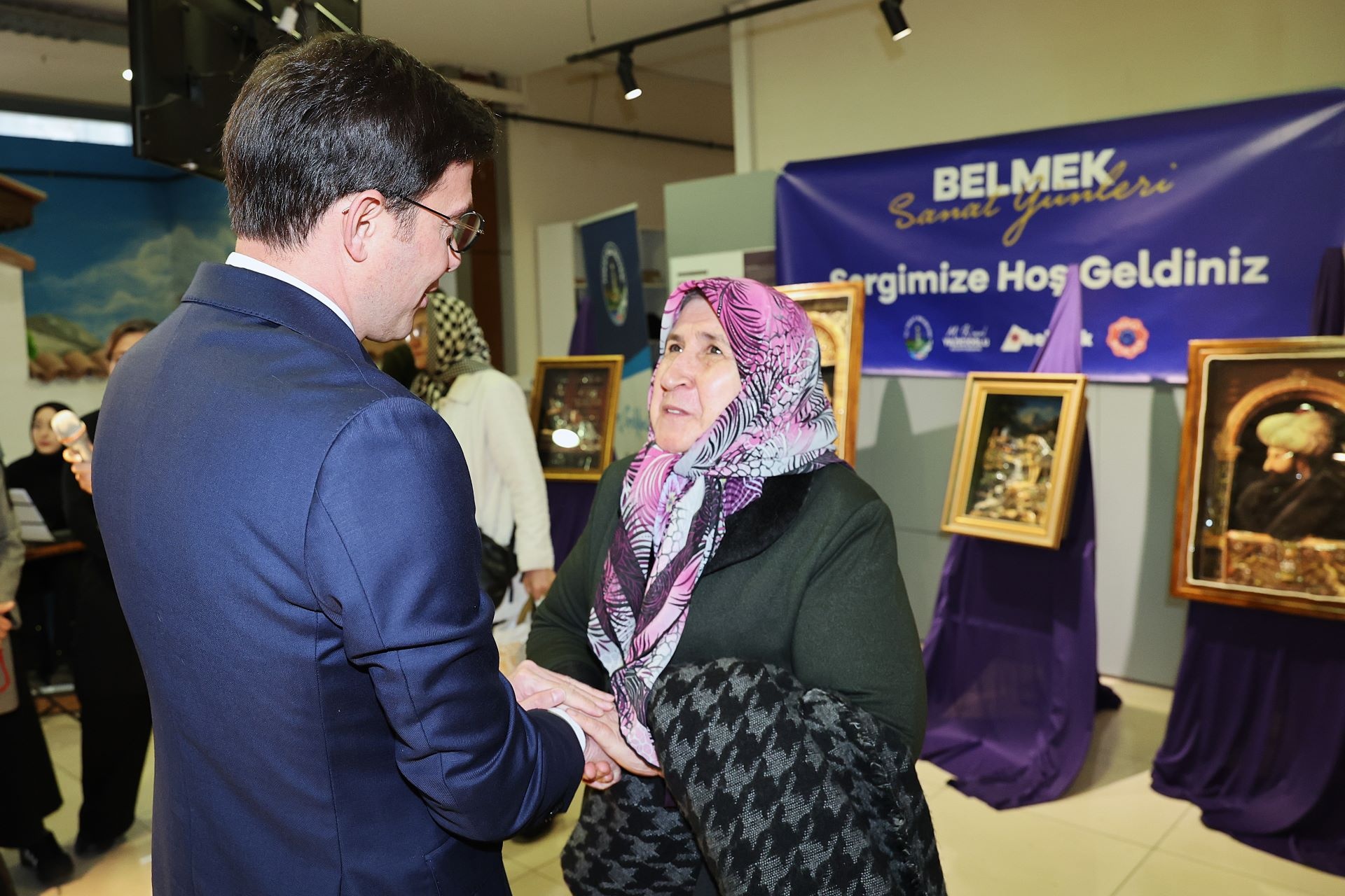 TOKAT BELEDİYESİ BELMEK FİLOGRAFİ VE RÖLYEF SERGİSİ AÇILDI