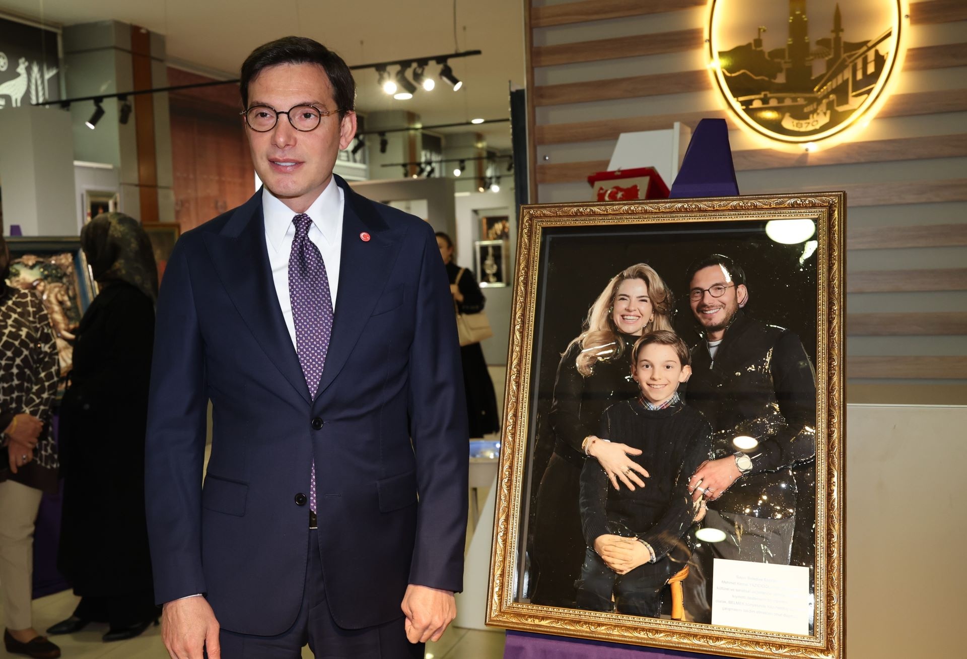 TOKAT BELEDİYESİ BELMEK FİLOGRAFİ VE RÖLYEF SERGİSİ AÇILDI