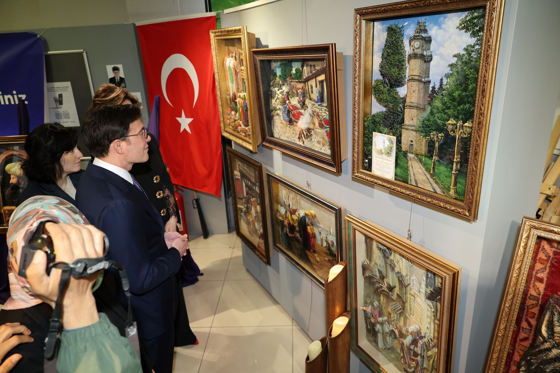 TOKAT BELEDİYESİ BELMEK FİLOGRAFİ VE RÖLYEF SERGİSİ AÇILDI