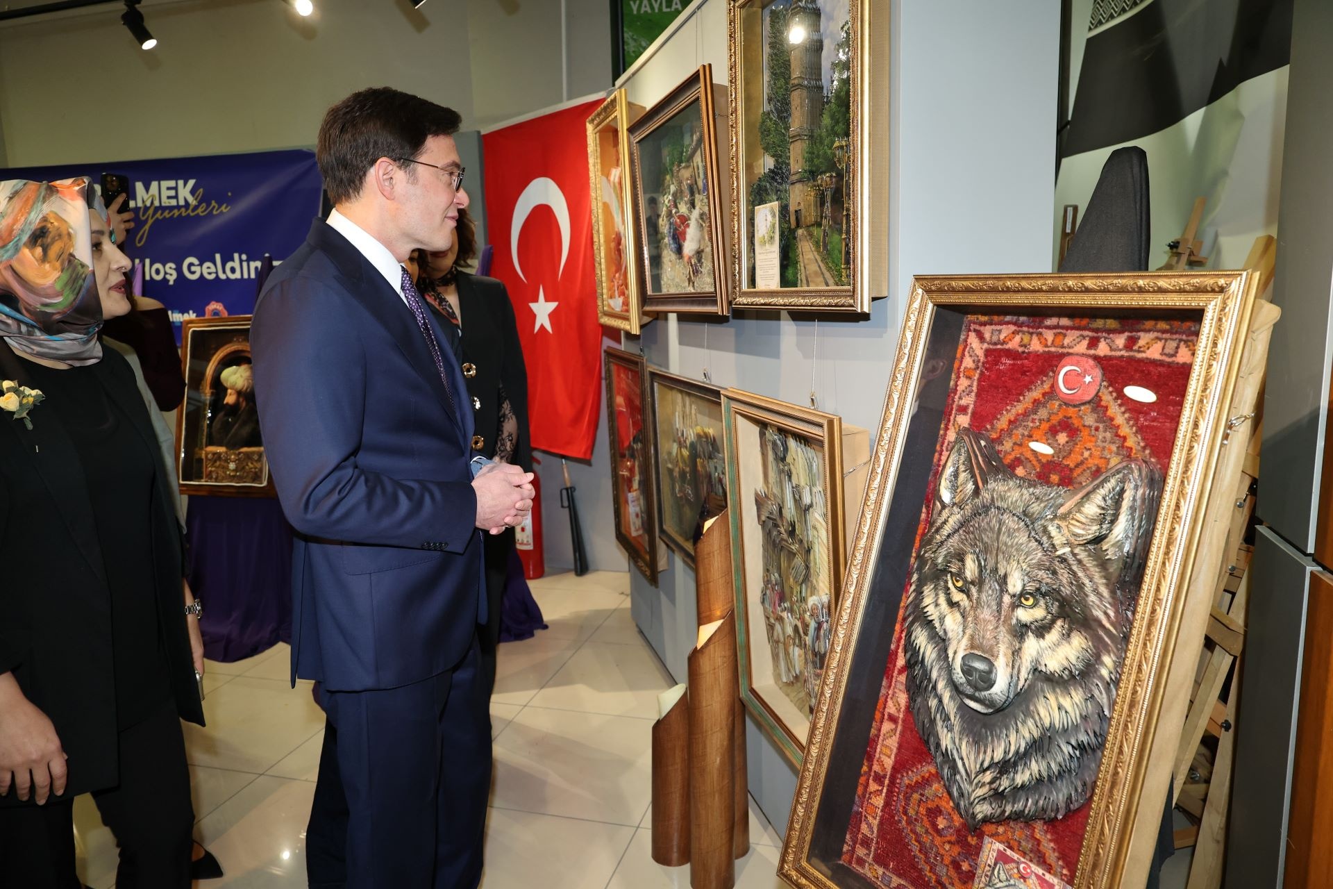 TOKAT BELEDİYESİ BELMEK FİLOGRAFİ VE RÖLYEF SERGİSİ AÇILDI