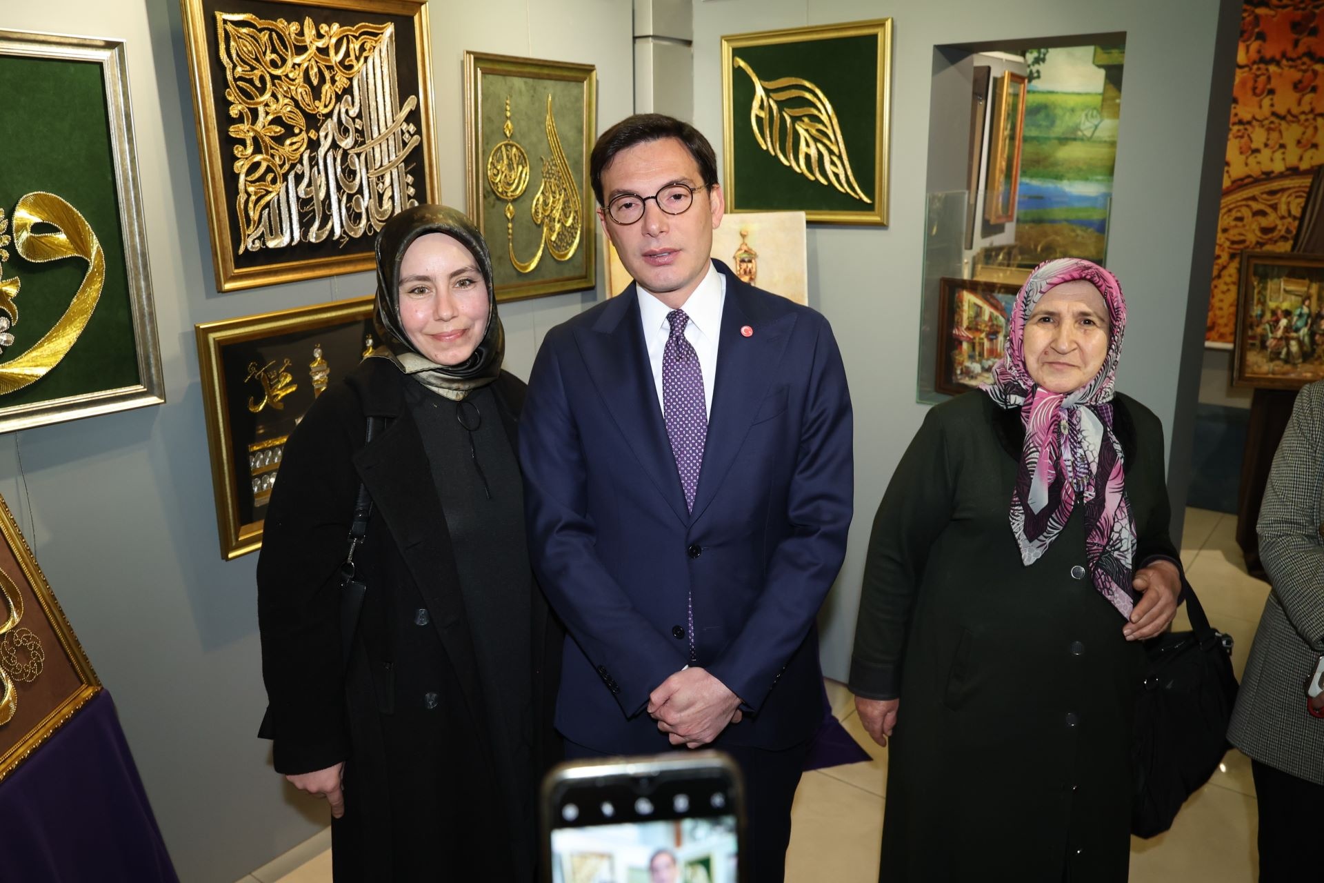 TOKAT BELEDİYESİ BELMEK FİLOGRAFİ VE RÖLYEF SERGİSİ AÇILDI