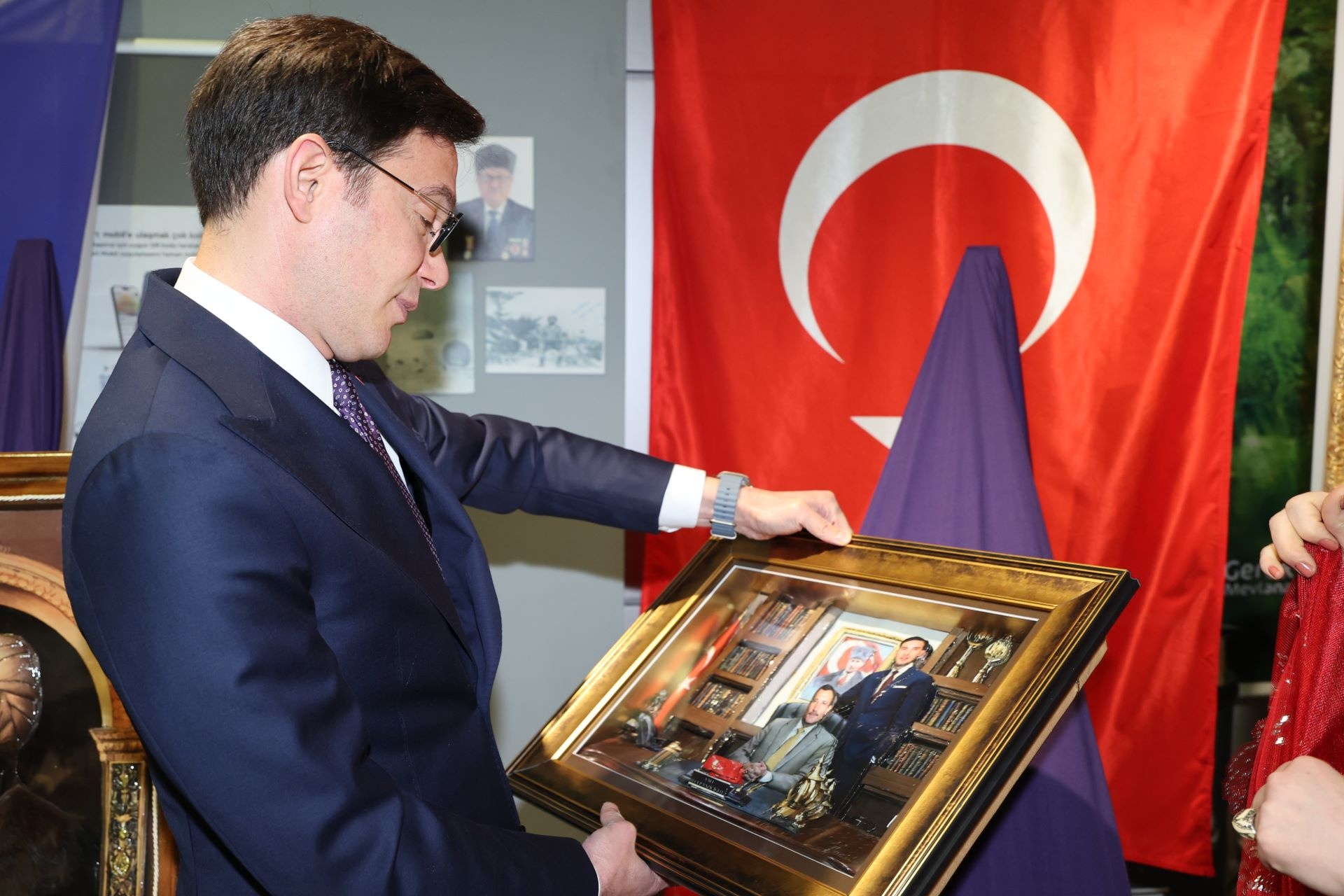 TOKAT BELEDİYESİ BELMEK FİLOGRAFİ VE RÖLYEF SERGİSİ AÇILDI