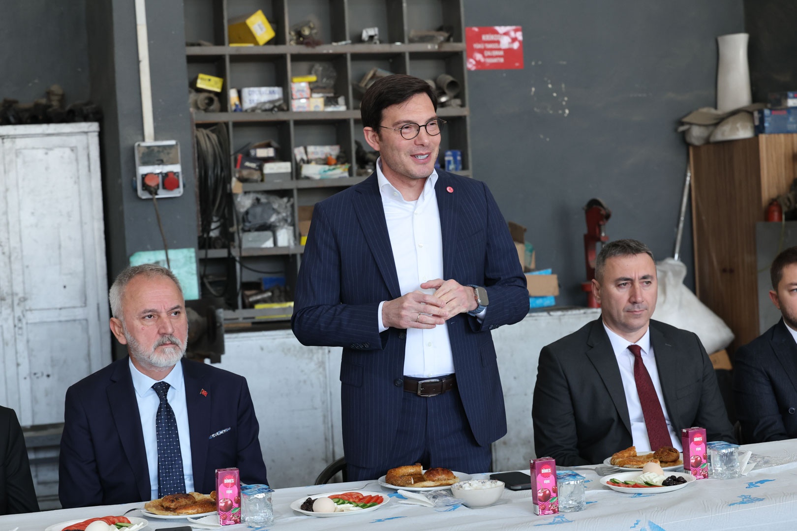 BAŞKAN YAZICIOĞLU, HAFTAYA PERSONELİYLE BİSMİLLAH DEDİ