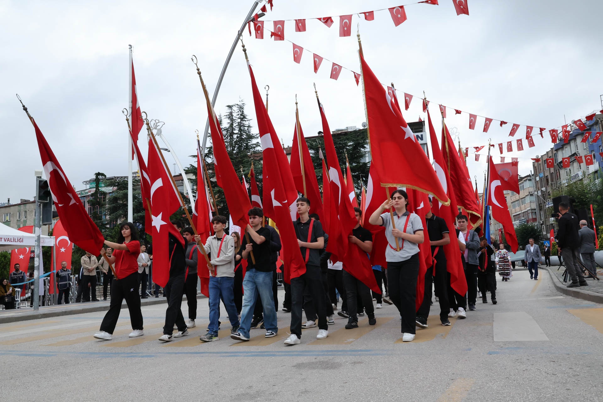 30 AĞUSTOS ZAFER BAYRAMI TOKAT’TA COŞKUYLA KUTLANDI