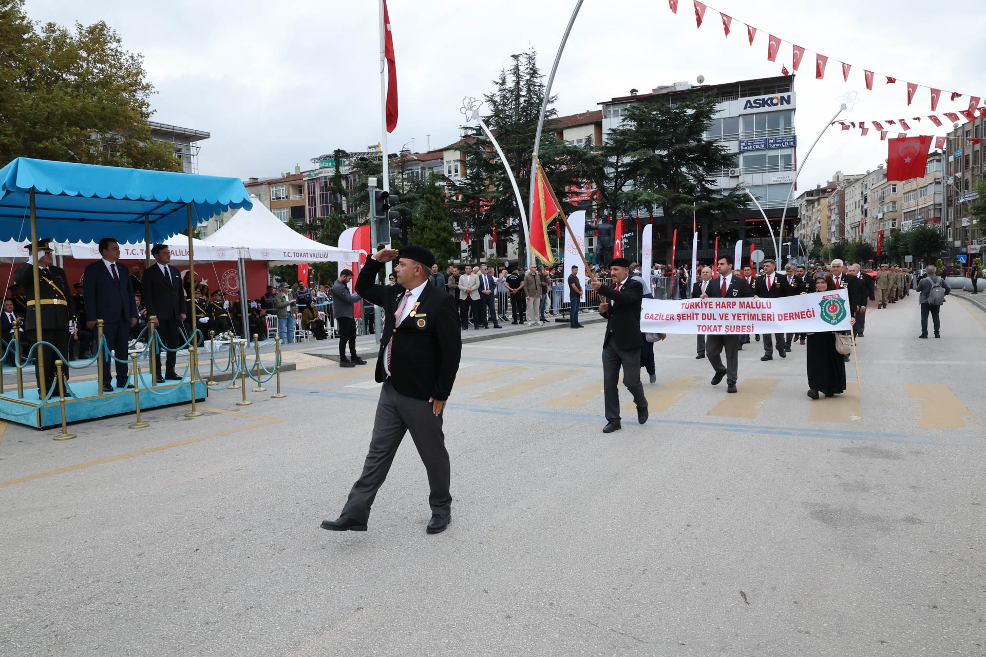 30 AĞUSTOS ZAFER BAYRAMI TOKAT’TA COŞKUYLA KUTLANDI