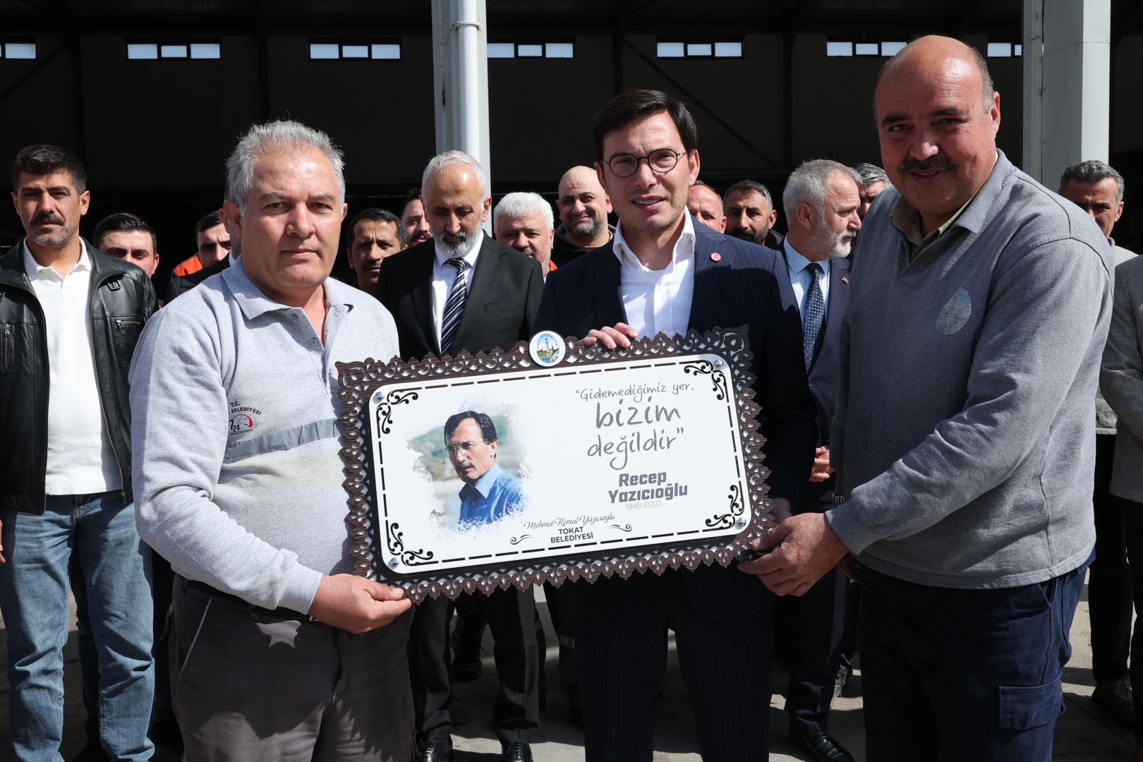 BAŞKAN YAZICIOĞLU, HAFTAYA PERSONELİYLE BİSMİLLAH DEDİ