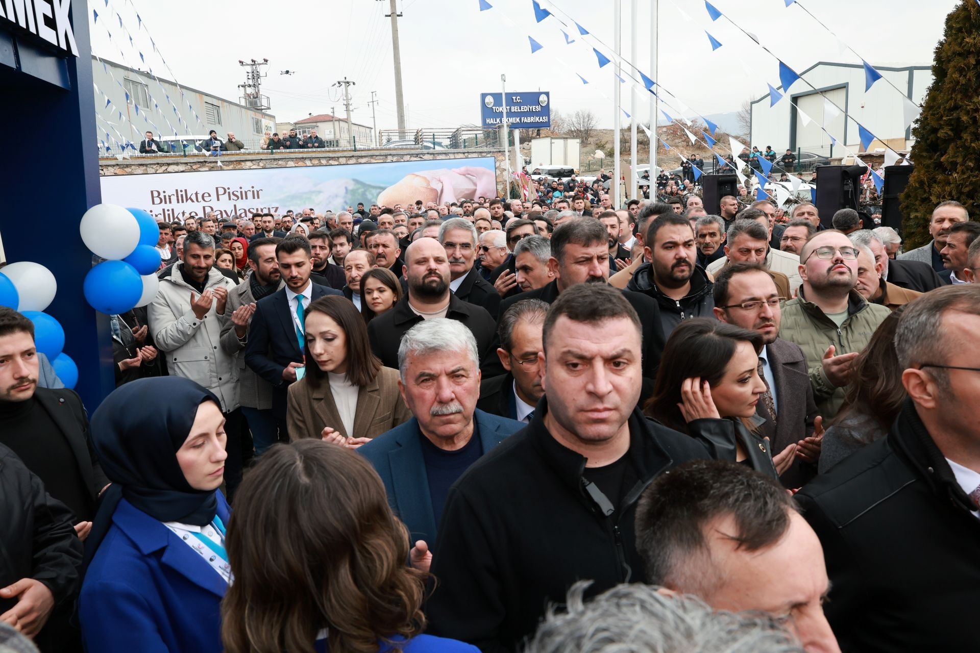 TOKAT BELEDİYESİ HALK EKMEK FABRİKASI AÇILDI