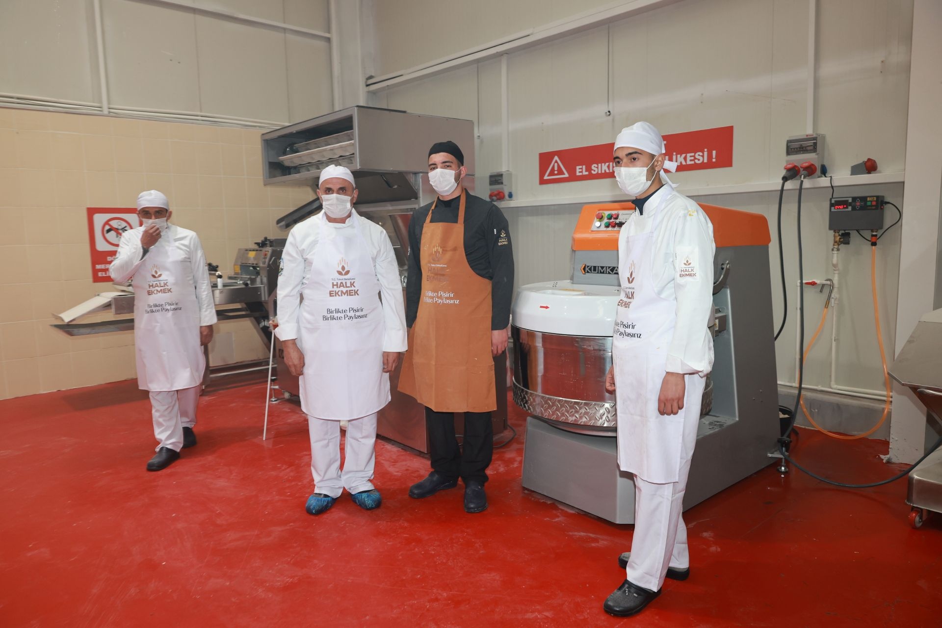 TOKAT BELEDİYESİ HALK EKMEK FABRİKASI AÇILDI