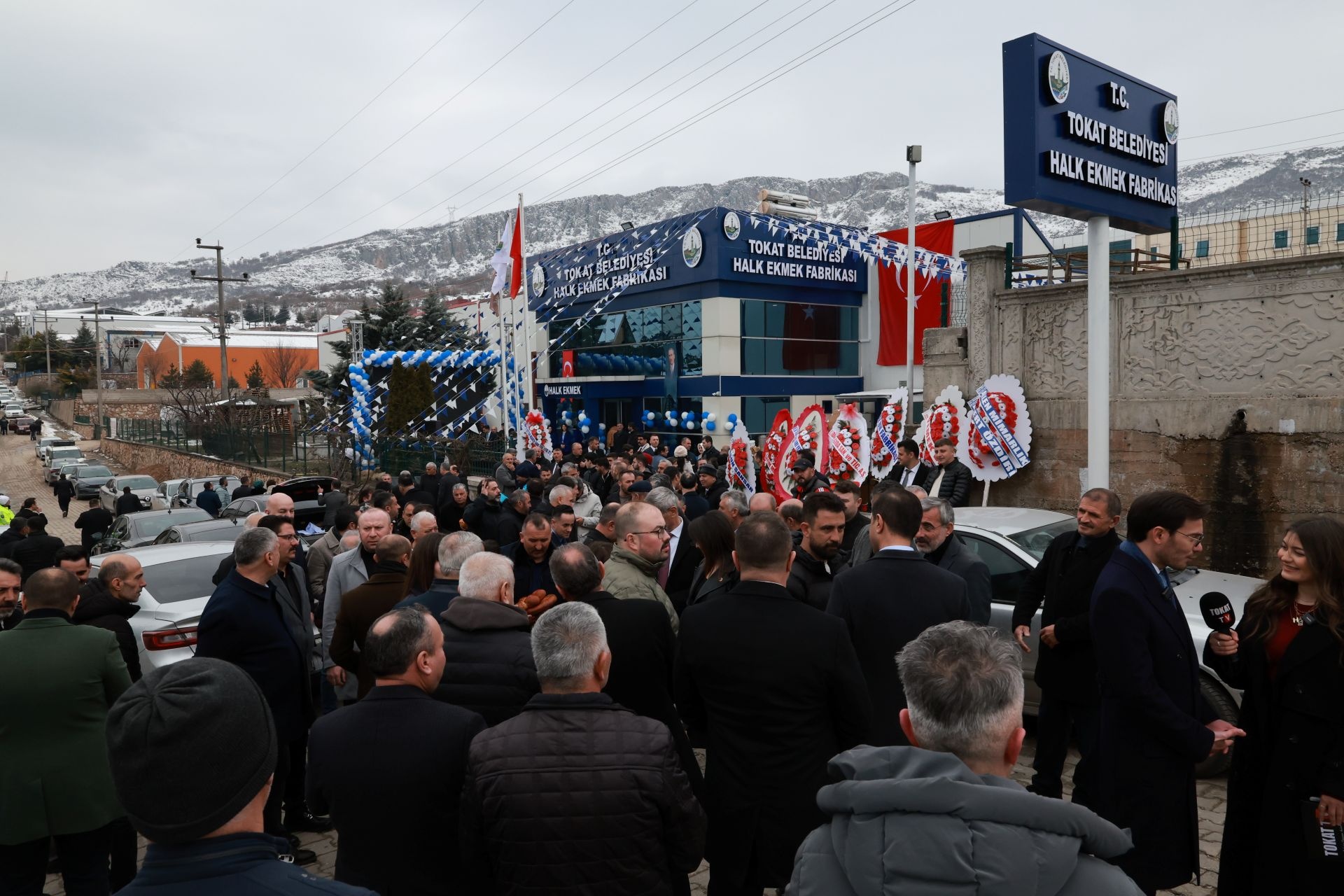 TOKAT BELEDİYESİ HALK EKMEK FABRİKASI AÇILDI