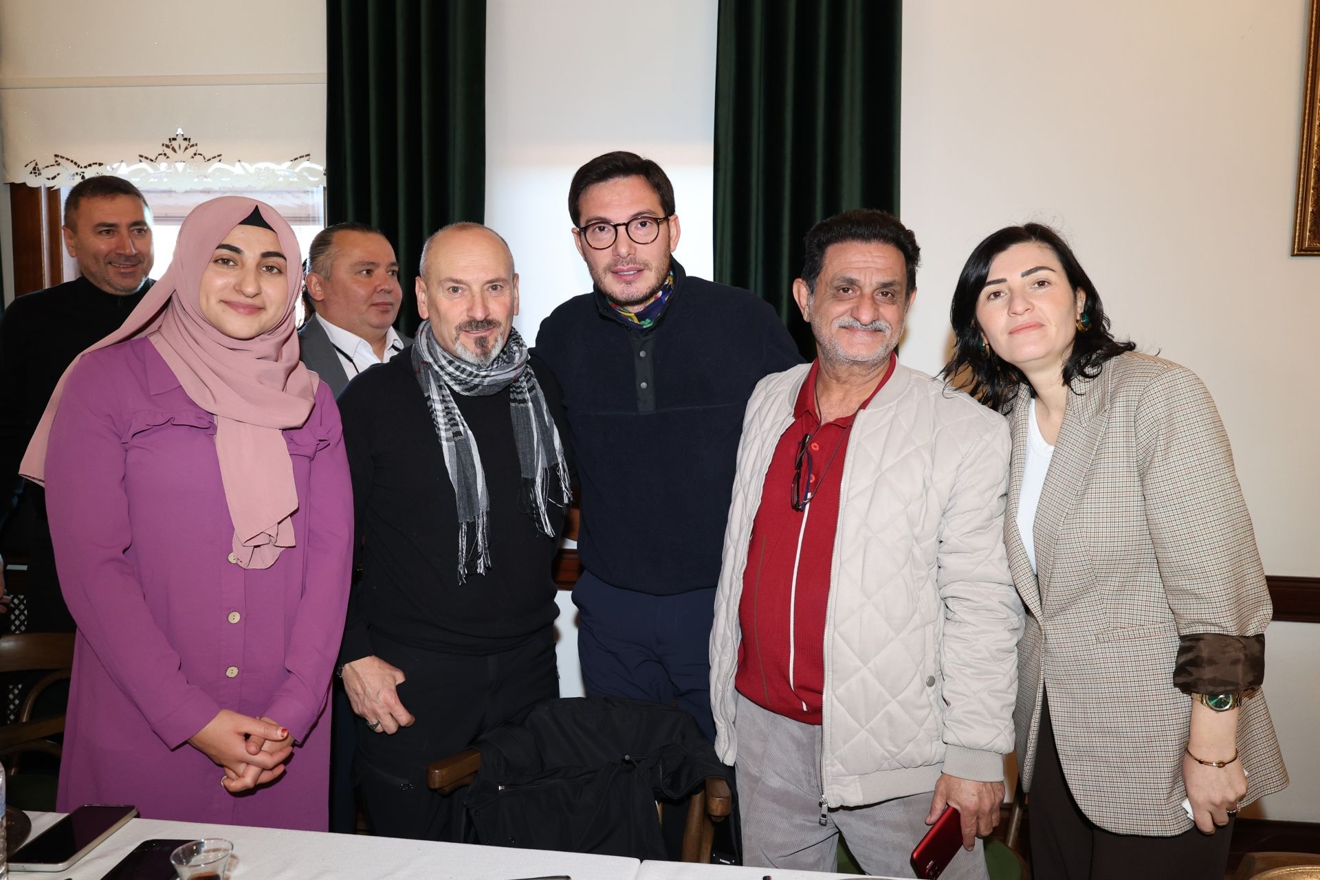 BAŞKAN YAZICIOĞLU BASIN MENSUPLARIYLA BULUŞTU