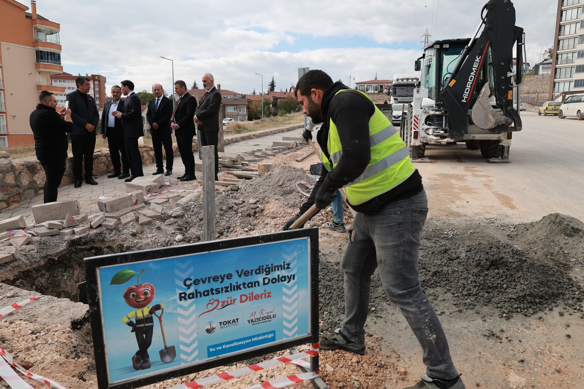 ALTYAPI ÇALIŞMALARIMIZA HIZ KESMEDEN DEVAM EDECEĞİZ