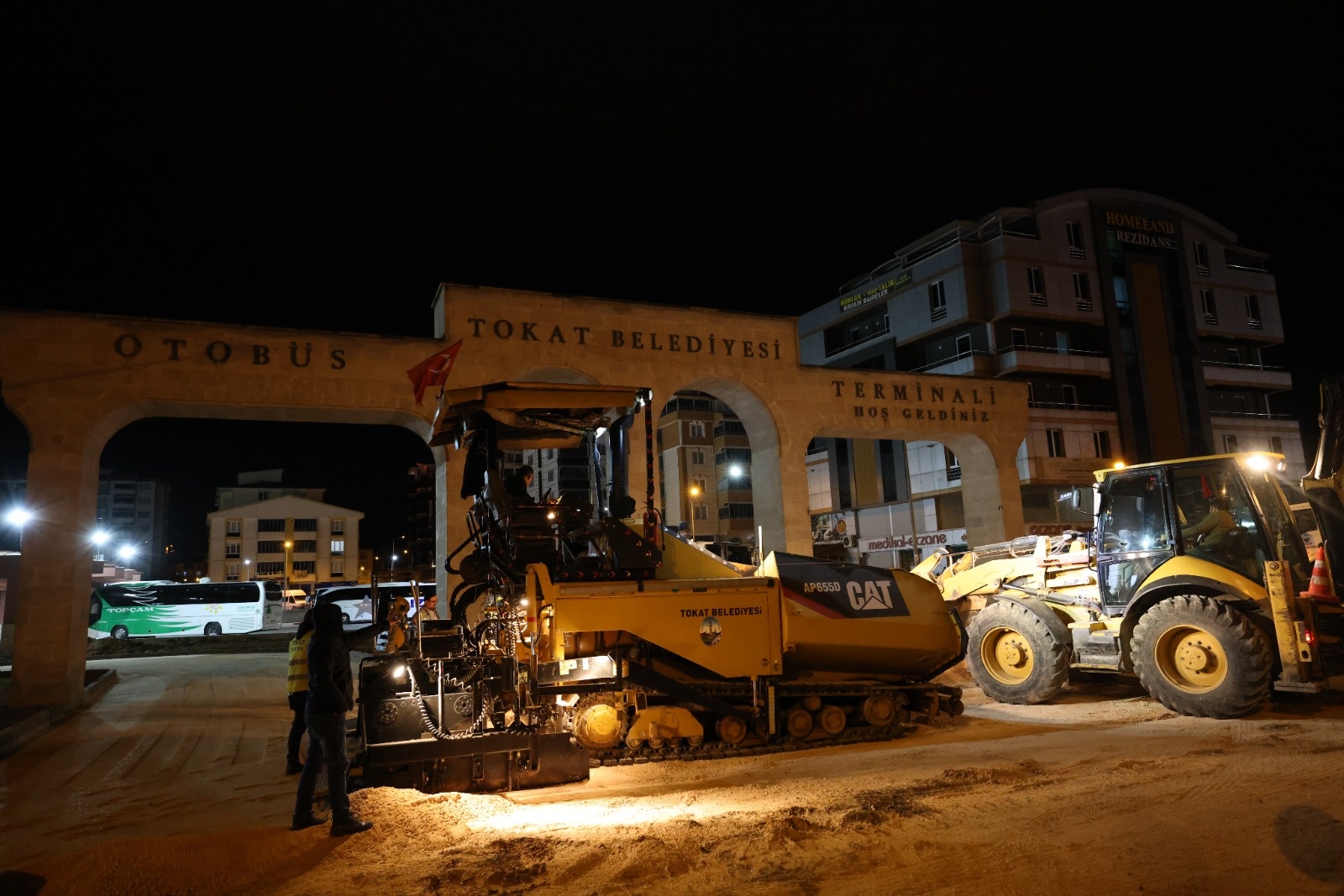 OTOBÜS TERMİNALİNDE DEĞİŞİM DEVAM EDİYOR
