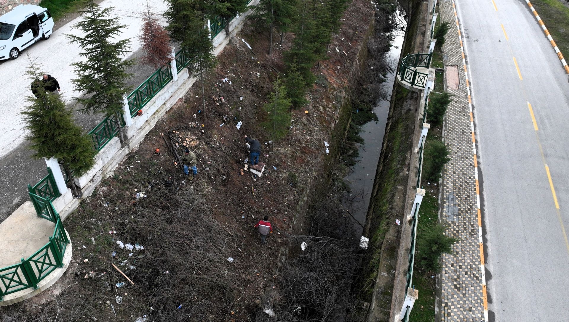 SAĞ SAHİL SULAMA KANALINDA TEMİZLİK VE GÜVENLİK ÇALIŞMALARI BAŞLADI