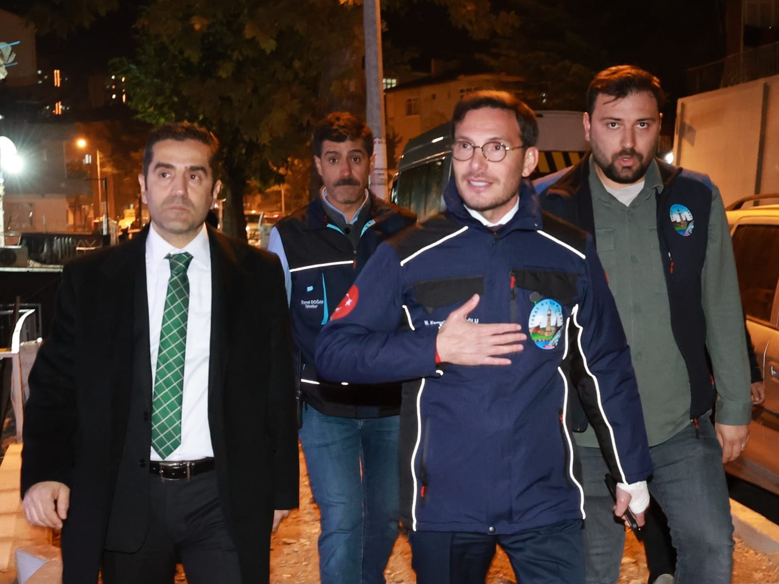 ÇALIŞMA ALANLARINI GECE GÜNDÜZ DEMEDEN YERİNDE İNCELİYORUZ