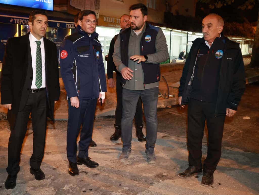 ÇALIŞMA ALANLARINI GECE GÜNDÜZ DEMEDEN YERİNDE İNCELİYORUZ