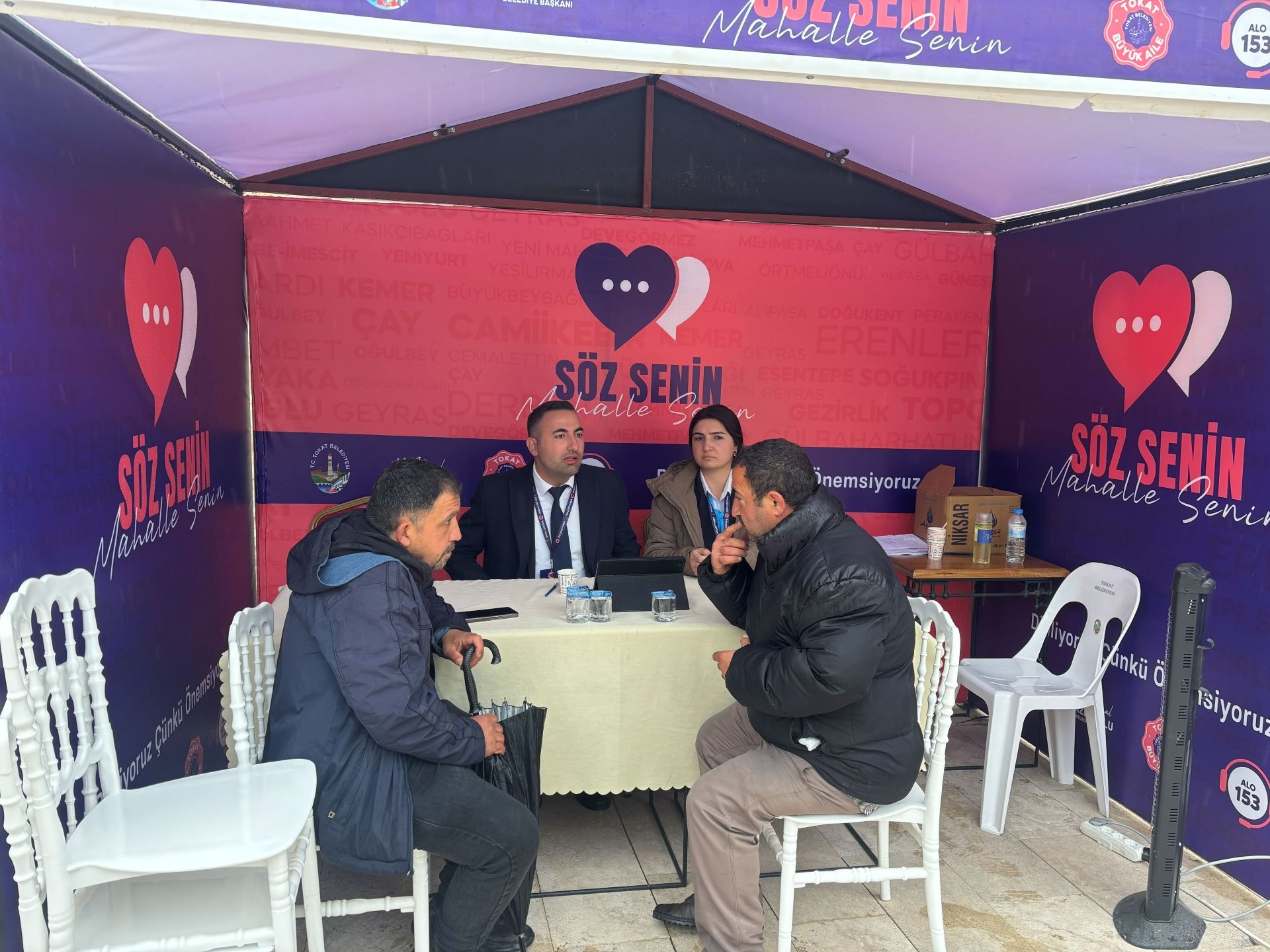 SÖZ SENİN, MAHALLE SENİN PROJESİ BAŞLADI