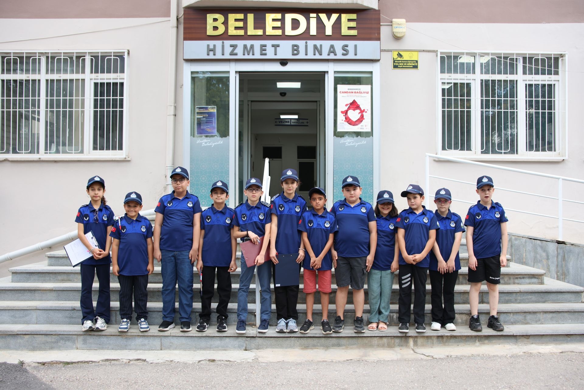 MİNİK ZABITALAR GÖREV BAŞINDA