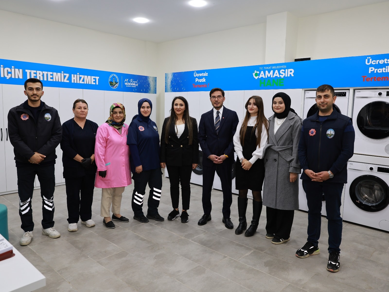 AYLIK 6 BİN KİŞİYE ÜCRETSİZ ÇAMAŞIRHANE HİZMETİ