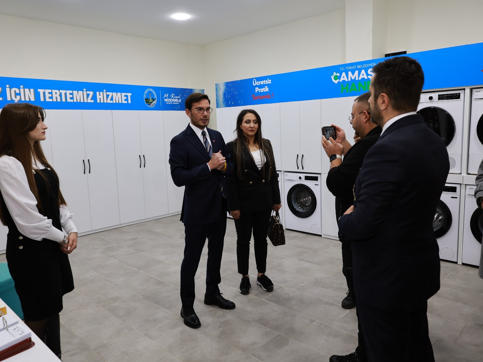 AYLIK 6 BİN KİŞİYE ÜCRETSİZ ÇAMAŞIRHANE HİZMETİ