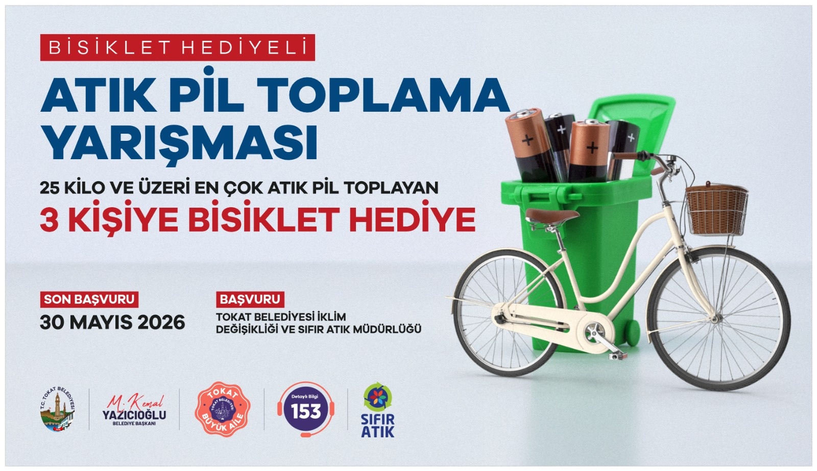 tokat-belediyesi-nden-bisiklet-hediyeli-atik-pil-toplama-yarismasi